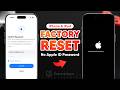 Factory Reset iPhone & iPad without Apple ID Password 2026 - 3 Easy Ways to Reset Any Device