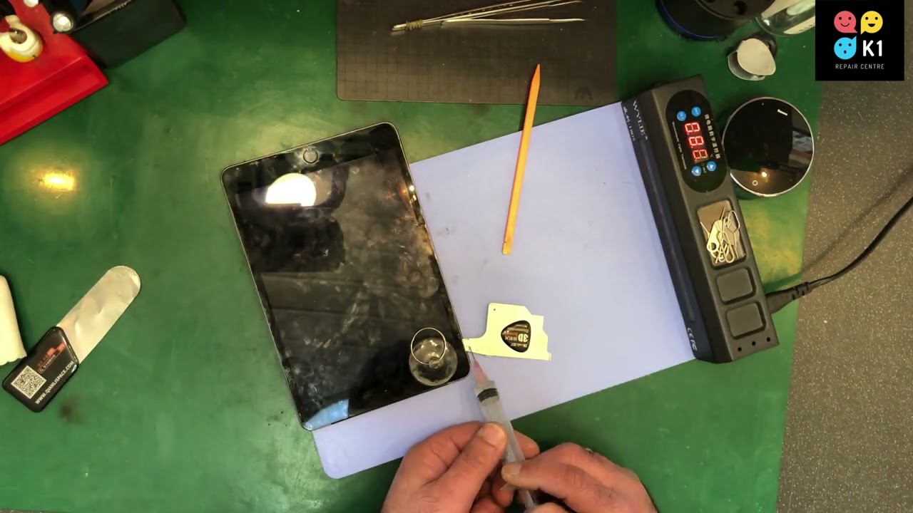 iPad Home button not working not responding, iPad Mini Separating Screen LCD iPad mini 4