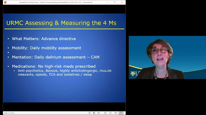 Division of Geriatrics Grand Rounds with Dr. Medin...