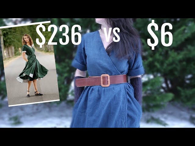 chinese dress ladies Natural Linen Wrap Dress  Patina Home & Garden