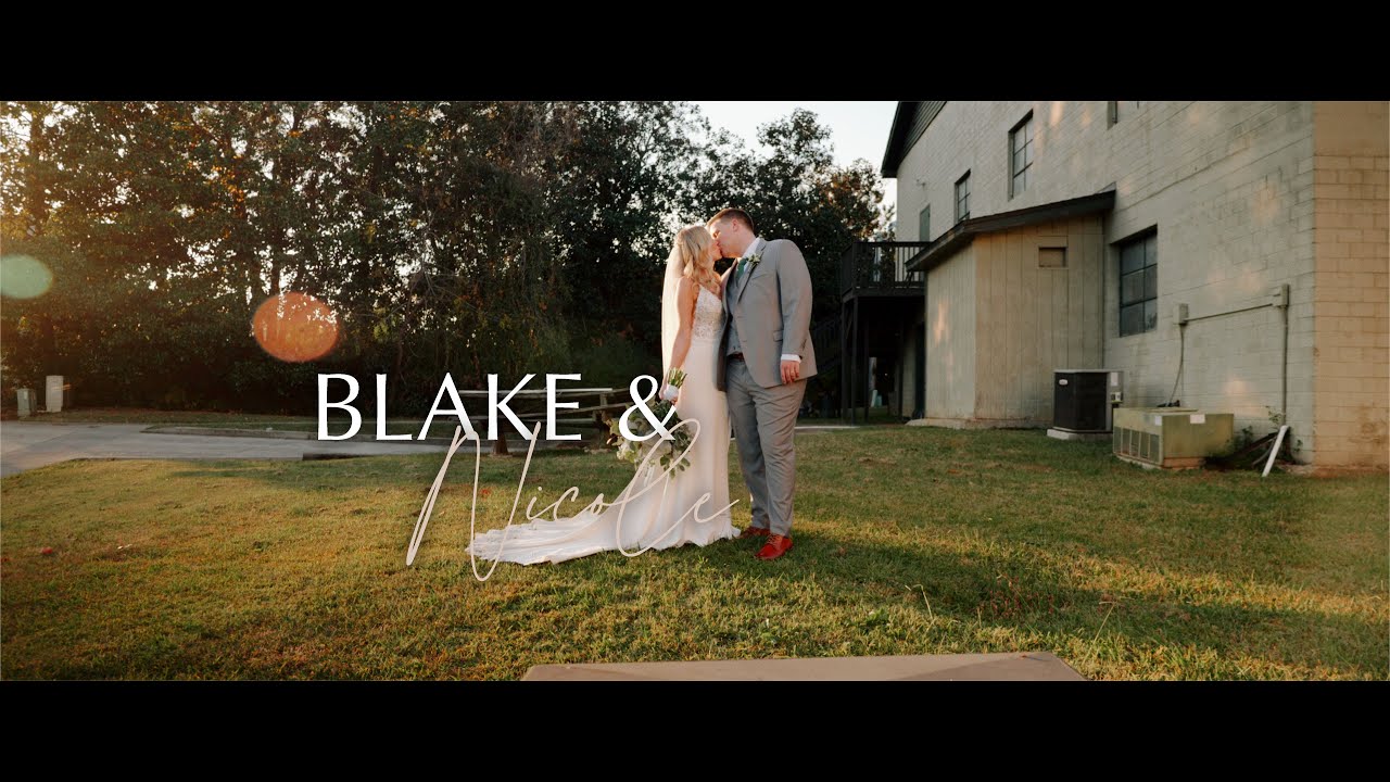 Blake & Nicole | The Conservatory at Waterstone, Acworth, Ga | Wedding Film 4K