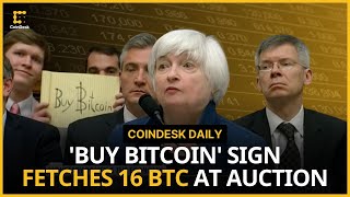 Morgan Stanley May Allow Brokers to Pitch BTC ETFs; 'Buy Bitcoin' Sign Auctioned | CoinDesk Daily