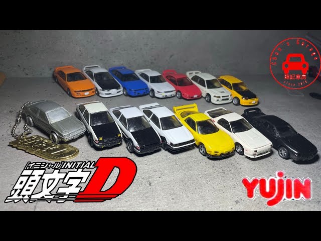 Yujin Intial D 頭文字D 1:72 扭蛋模型車仔中古Gashapon Toy Car