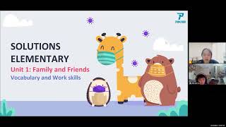 PK2501047 - Trịnh Chấn Phong - Solutions Elementary - Unit 1: Family and friends - A: Vocabulary