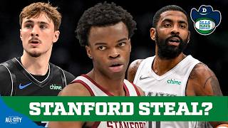 Could Ebuka Okorie Be A First Round Steal To Join Flagg, Kyrie & The Mavericks? | DLLS Mavs Podcast