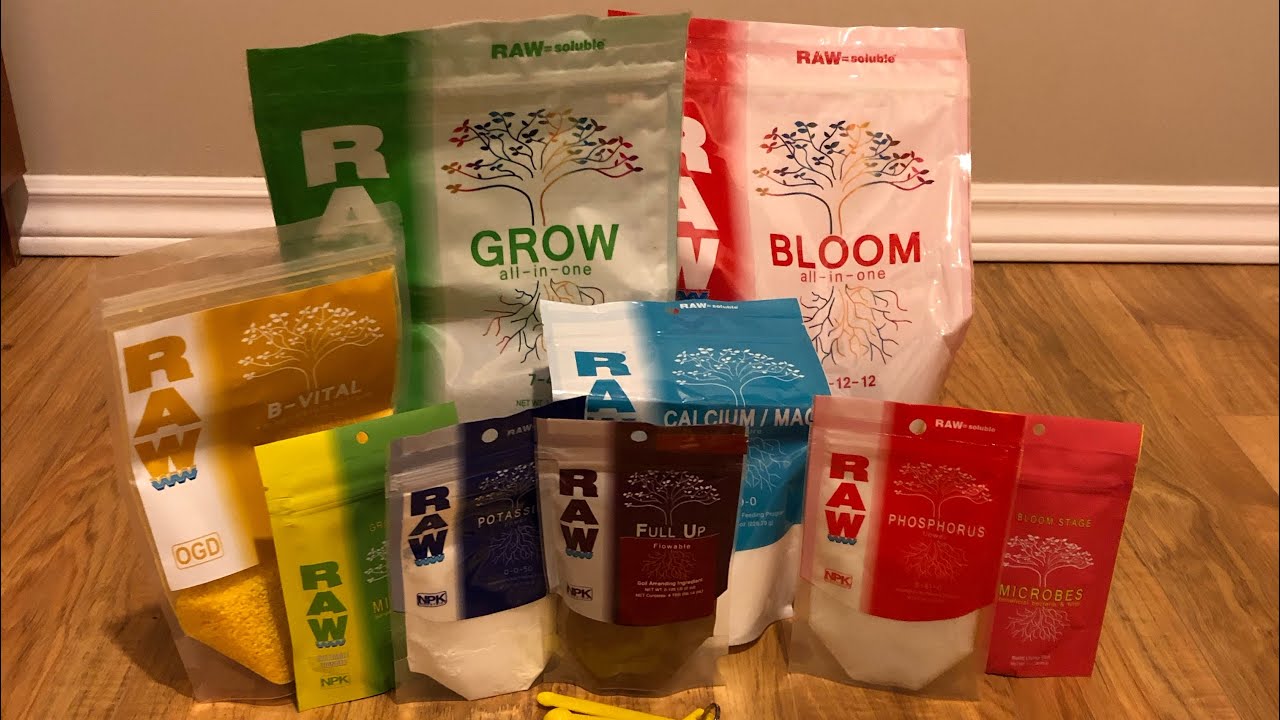 Growing cannabis - NPK Industries Raw Soluble Nutrients