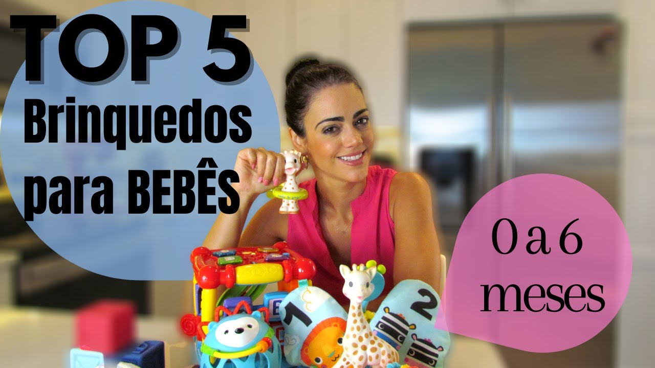 TOP 5 Brinquedos para BEBÊS