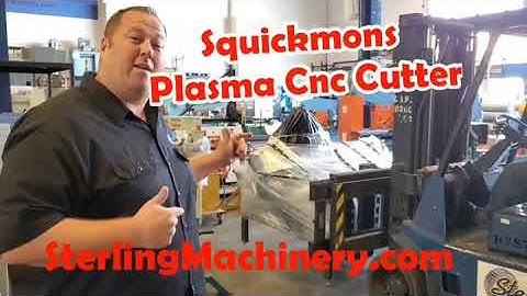 Come see plasma cutting system by Squickmons underpower on Sterling Machinery Demonstration Day