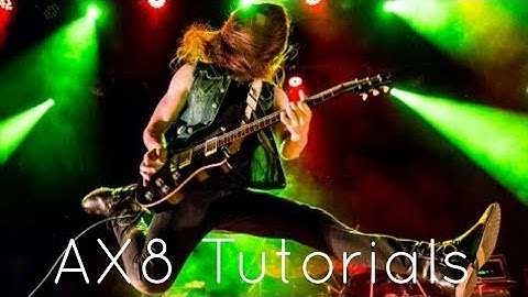 AX8 Basics - Adding Effects