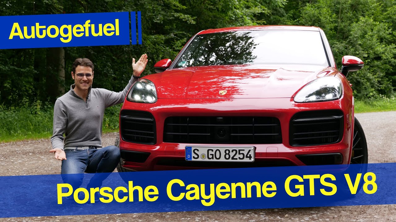 2020 Porsche Cayenne GTS V8 REVIEW - the sportiest Cayenne? Autogefuel 