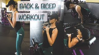 BACK & BICEP WORKOUT