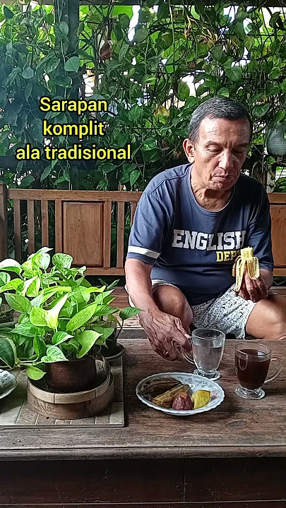 Sarapan ala tradisional #shorts #pisangrebus #ubi #airhangat #kopi