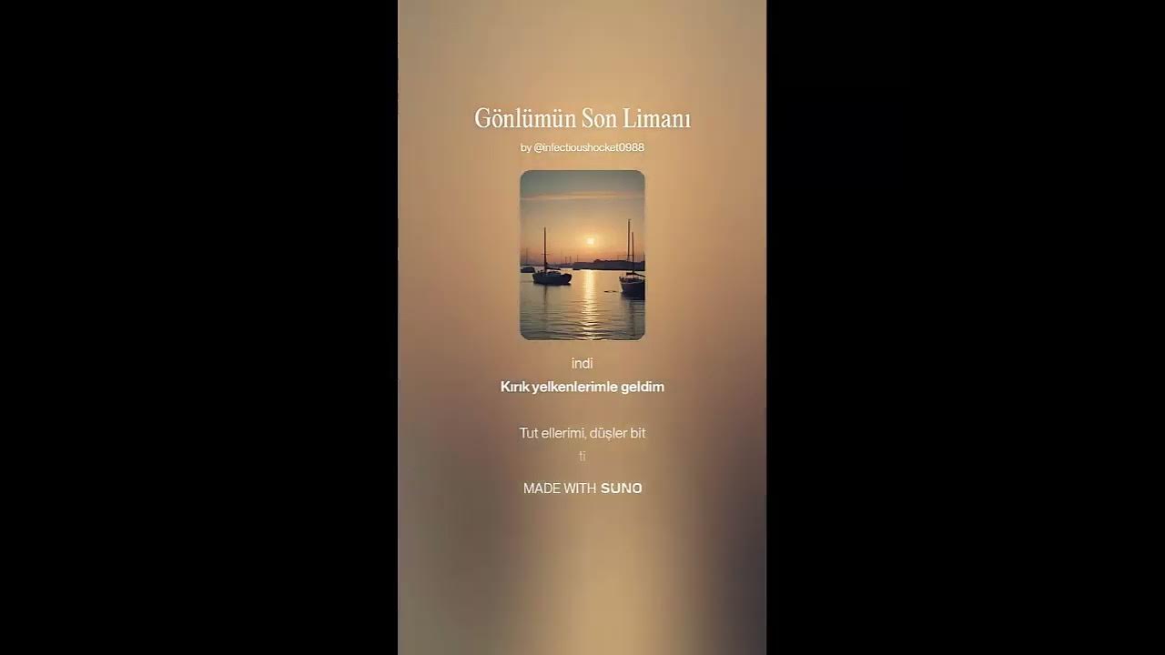 Gönlümün Son Limanı ___ Şarkı Gönlümün Son Limanı ___ Şarkı