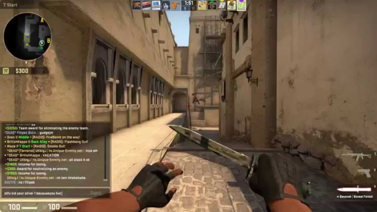 [CSGO] Ace Against Them Hackers !!