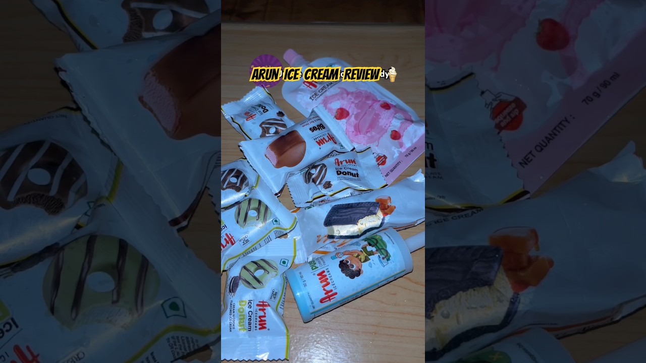 Arun Ice Cream | 🍨Honest Review of Every Flavor 