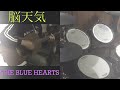 【脳天気】THE BLUE  HEARTS 弾き語り drumcover