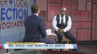 Wesley Hunt challenges Cornyn, Paxton in Senate race