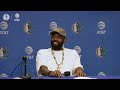 Jason Kidd, Dante Exum, Kyrie Irving, Luka Dončić | Press Conference vsHOU 04/07/24