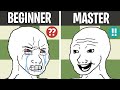 Chess master vs beginner explained