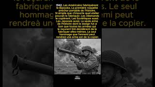 Les Américains inventèrent le Bazooka et toutes les armées qui le reçurent tiré décidèrent