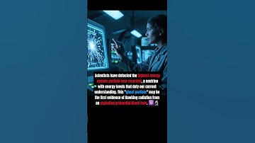 the ghost particle: the highest-energy particle ever recorded