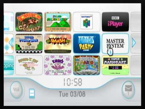 wii menu