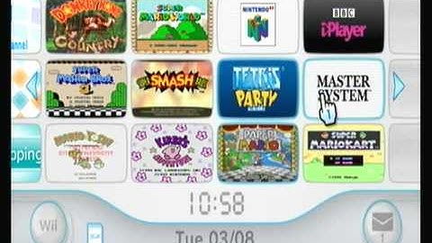 My Wii Menu