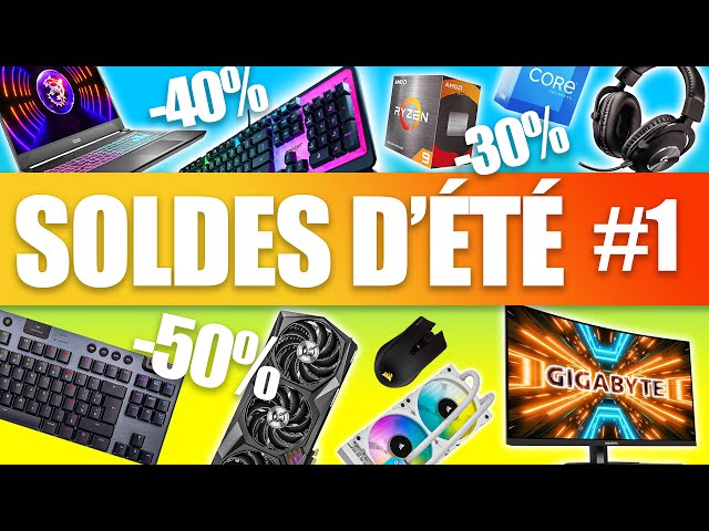 Soldes été 2023 - Les Meilleurs BONS PLANS PC & Hardware 