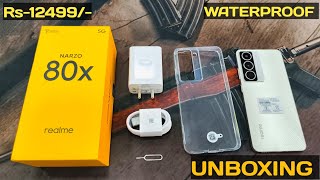 Realme Narzo 80x 5G First Look – 6000mAh Battery + 120Hz Display + Waterproof!