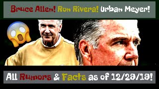 Bruce Allen! Ron Rivera! Urban Meyer! EVERYTHING You Need to Know About the Redskins Rumors & Facts!