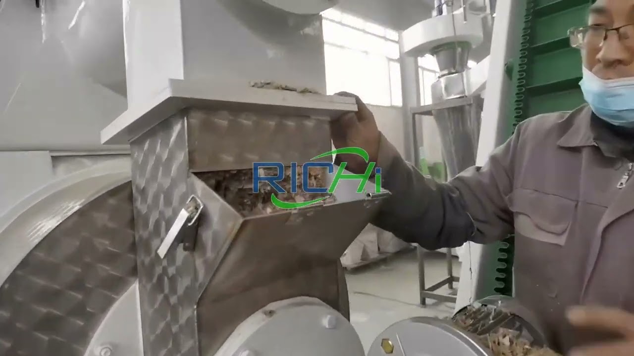 Paper Cat Litter Making Machine Testing