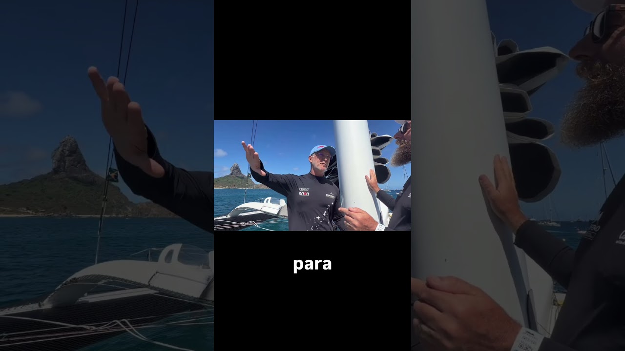 ⁣O Vencedor da #refeno #beleiro #trimaran #nautica #velhojack