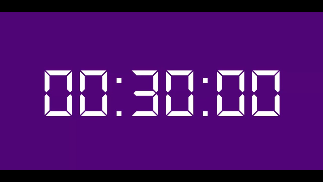 30 seconds countdown timer - YouTube
