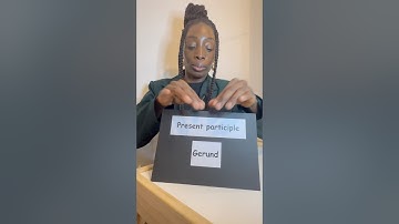 Present participle or Gerund?