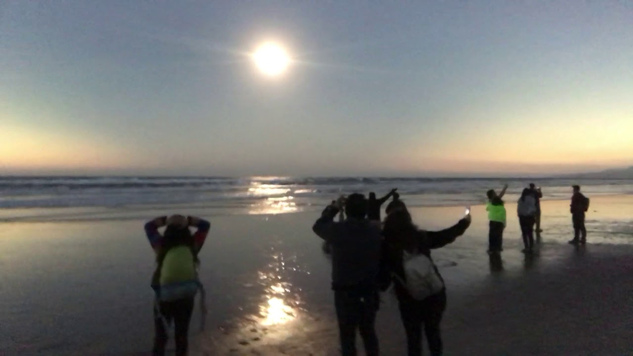 La serena chile total solar eclipse july 2 2019 youtube