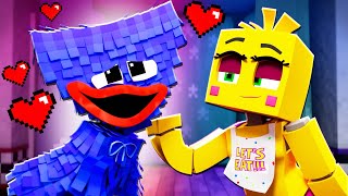 Toy Chica Is In Love With Huggy Wuggy - Animation