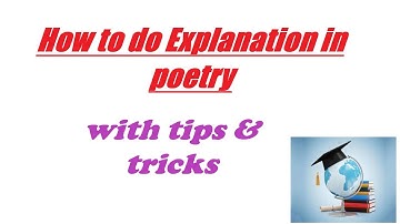 How to do explanation in English poetry || Reference to context||  Explanation || Aqsba Educator