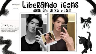 𝟢♡︎:𝟤𝟩 - 短的 Liberando pack de icons dark da One Ui 8.5 e IOS para o Samsung. screenshot 3