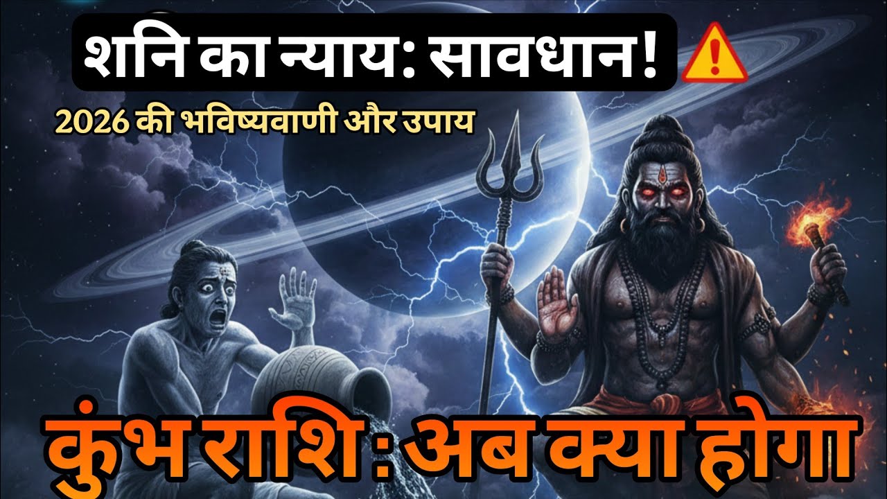 कुंभ राशि पर शनि की साढ़ेसाती का क्या प्रभाव रहेगा इस वर्ष? #trending #साढ़ेसाती 