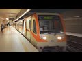 Bulgaria, Sofia, Metro ride from Г.М. Димитров to Сердика