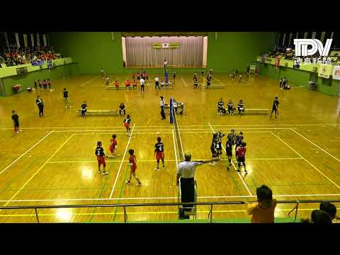 県バレーボール小学生選手権 混合の部決勝
