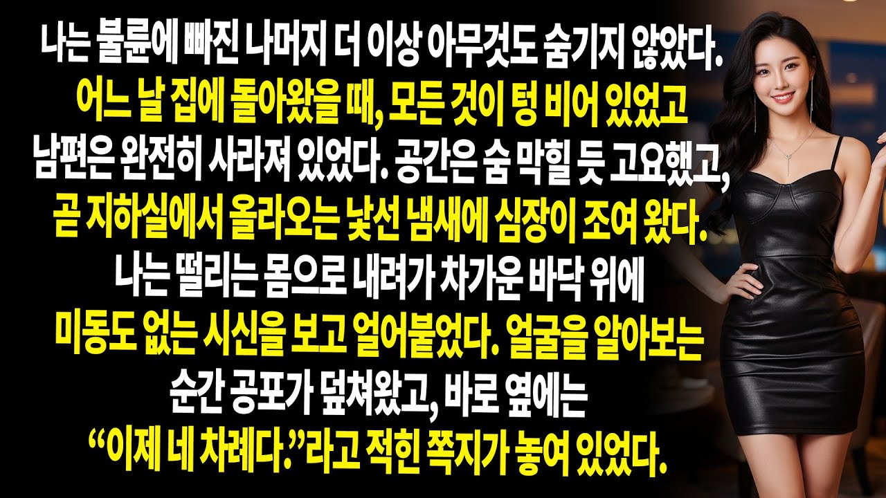 🕯️🎬그 남편은 외도한 아내의 애인에게 지하실에서 공개적으로 극적인 복수를 감행했다.