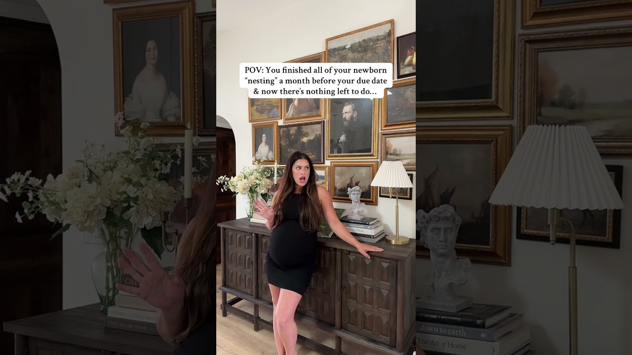 My nesting instinct is going to get me in trouble 😆 