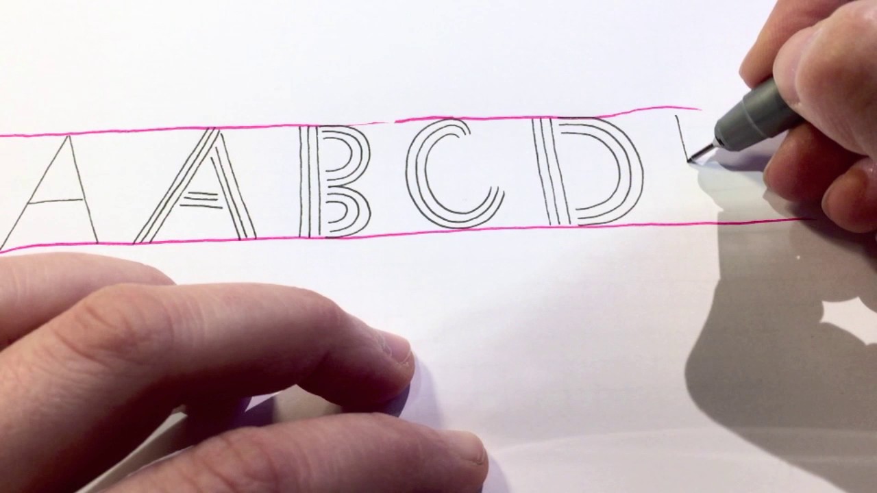 Trix Lettering Lettering - Tips & Trix | Lettering Style TRACK - YouTube