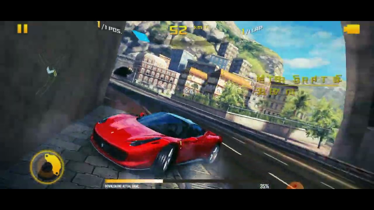 Playing asphalt 8 for first time and that was very bad - YouTube