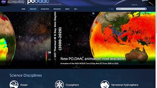 How to Navigate the New PO.DAAC Web Portal