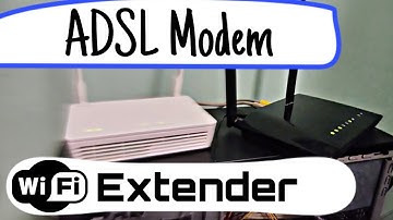 Convert any ADSL Modem to Router/WiFi Extender | Malayalam