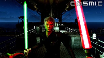 FALLOUT 4 - STAR WARS BATTLE (Darth Vader VS. Luke Skywalker)