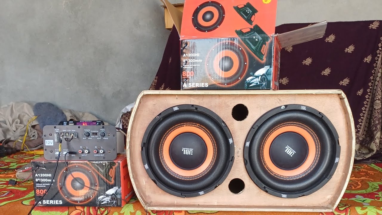 Bhai aaj tak Maine 8 inch subwoofer mein itna tagada sound Kisi Mein Nahin suna
