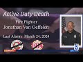 Department mourns onduty death of los angeles county firefighter